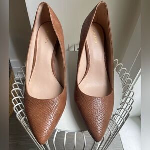ALDO Brown Pumps